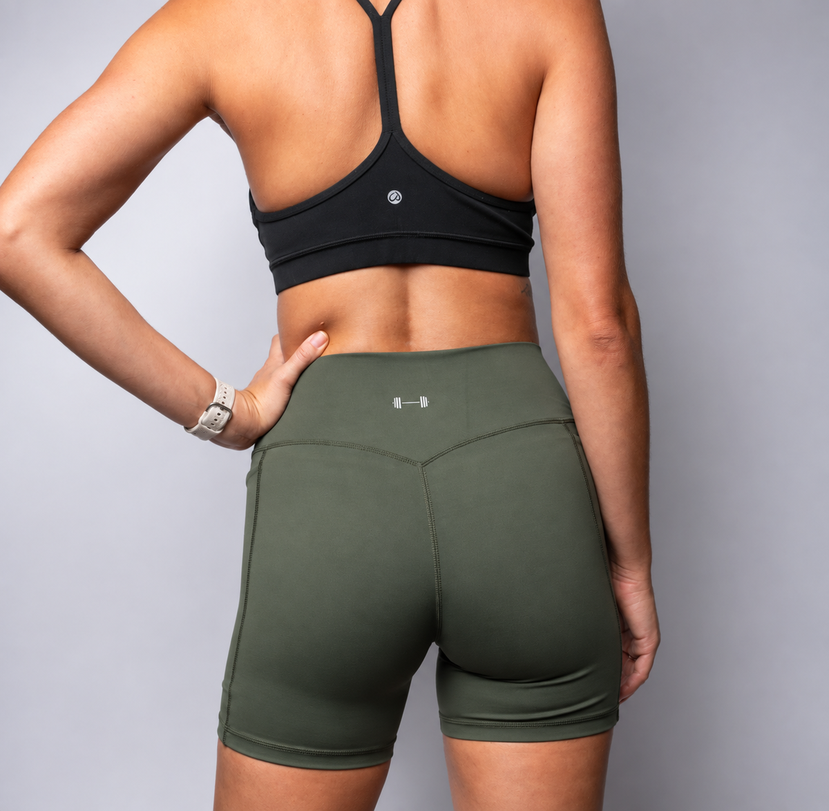 Barbella Boost Shorts - 5" - Dark Green