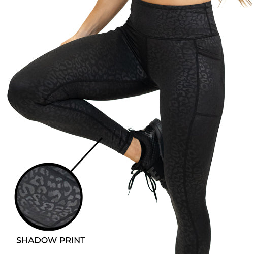 CVG- Black Leopard Leggings