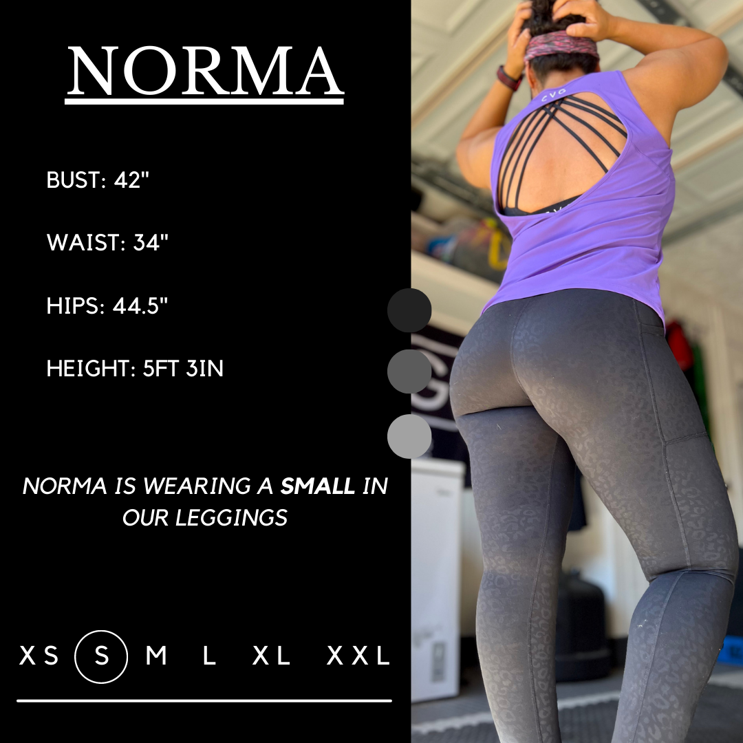 CVG- Black Leopard Leggings