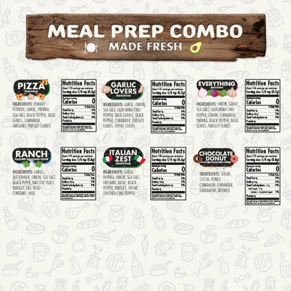 Flavor God- Meal Prep Combo