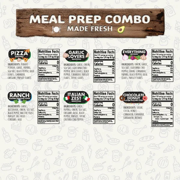 Flavor God- Meal Prep Combo