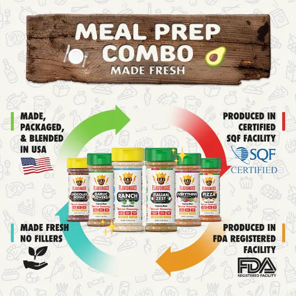 Flavor God- Meal Prep Combo