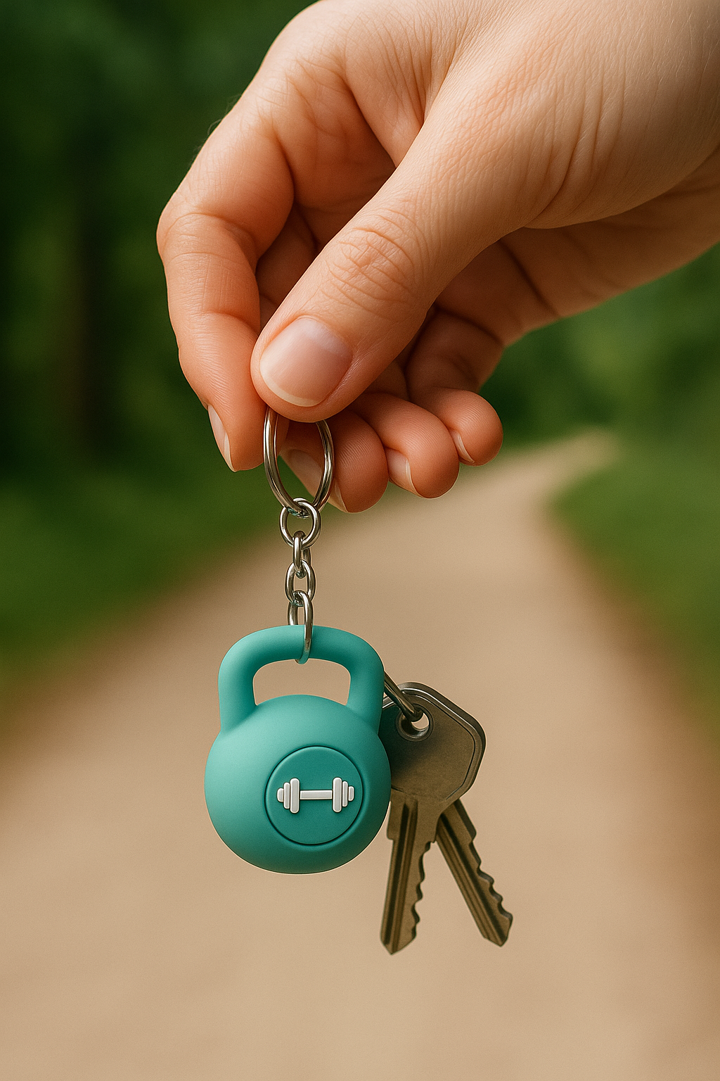 Barbella - Kettlebell Keychain
