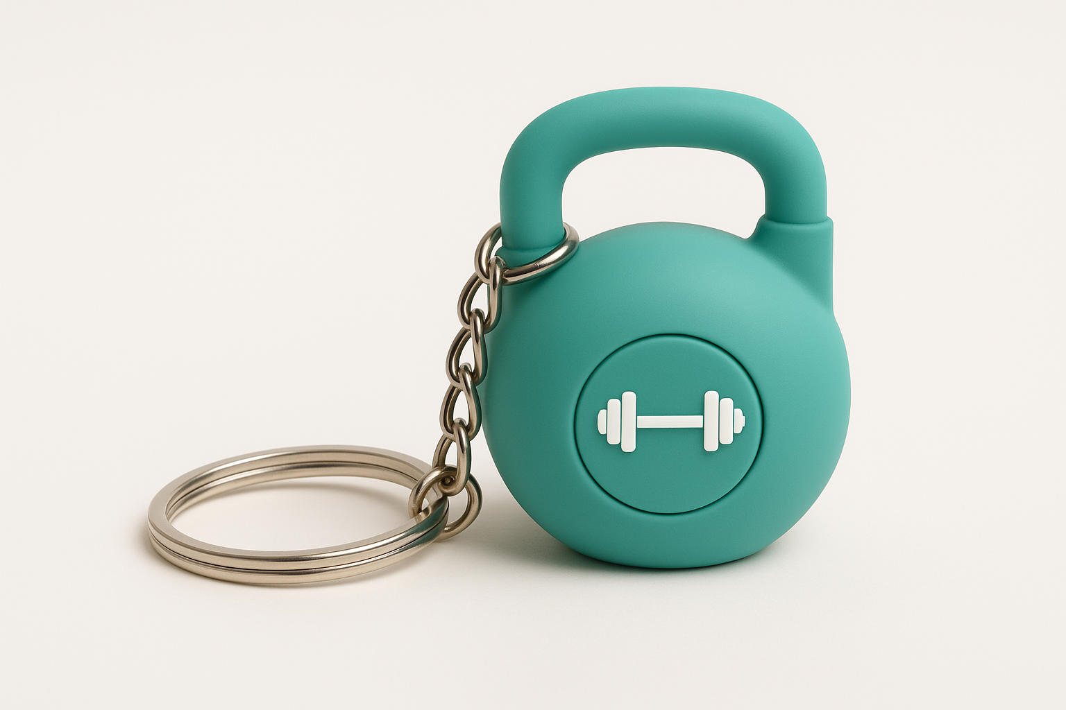 Barbella - Kettlebell Keychain
