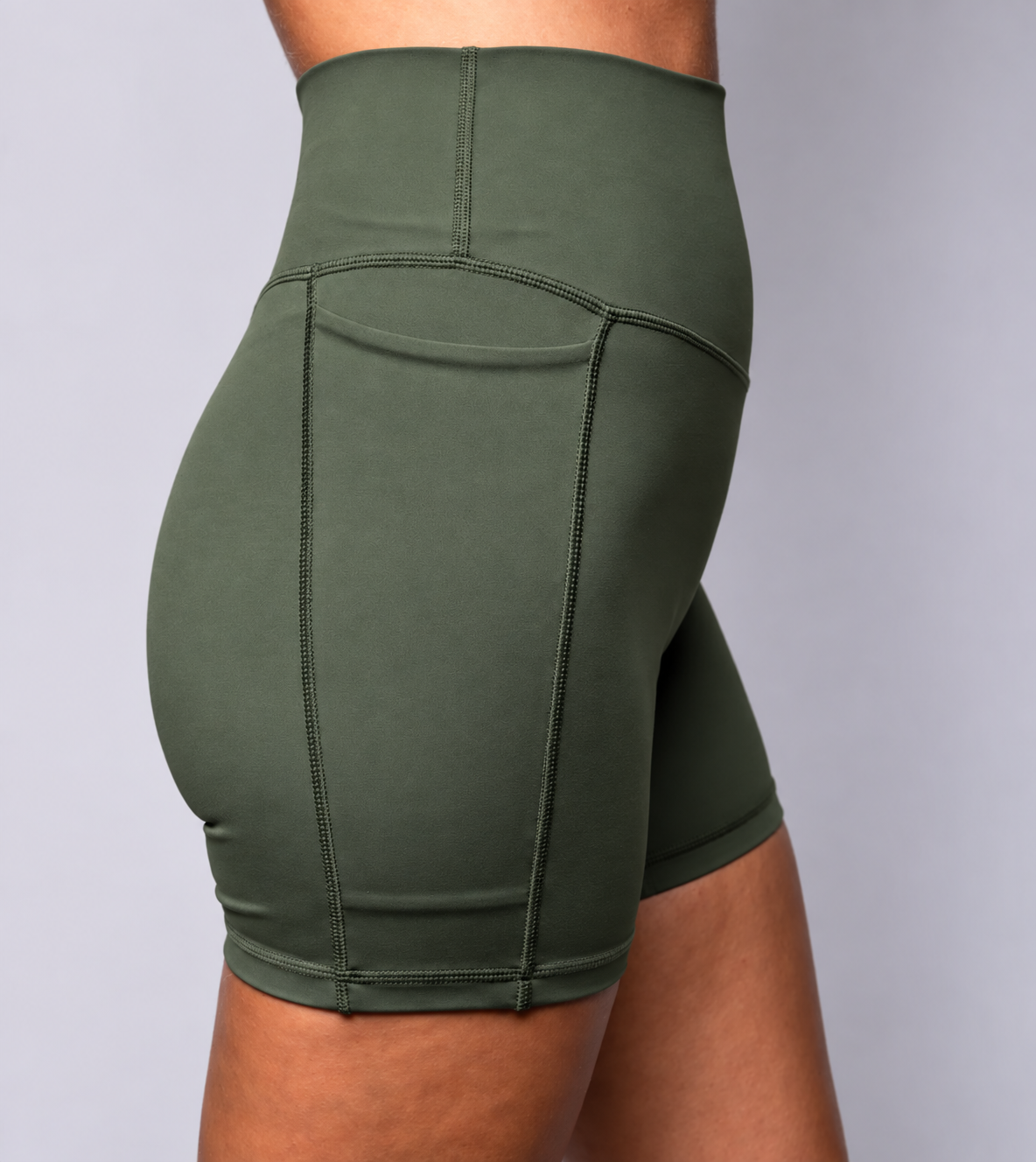 Barbella Boost Shorts - 5" - Dark Green