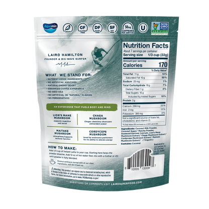 Matcha Instant Latte with Adaptogens