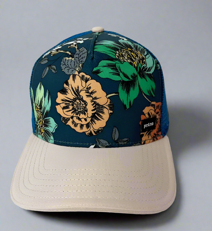 PrAna Trucker Hat - Rosette Camelia