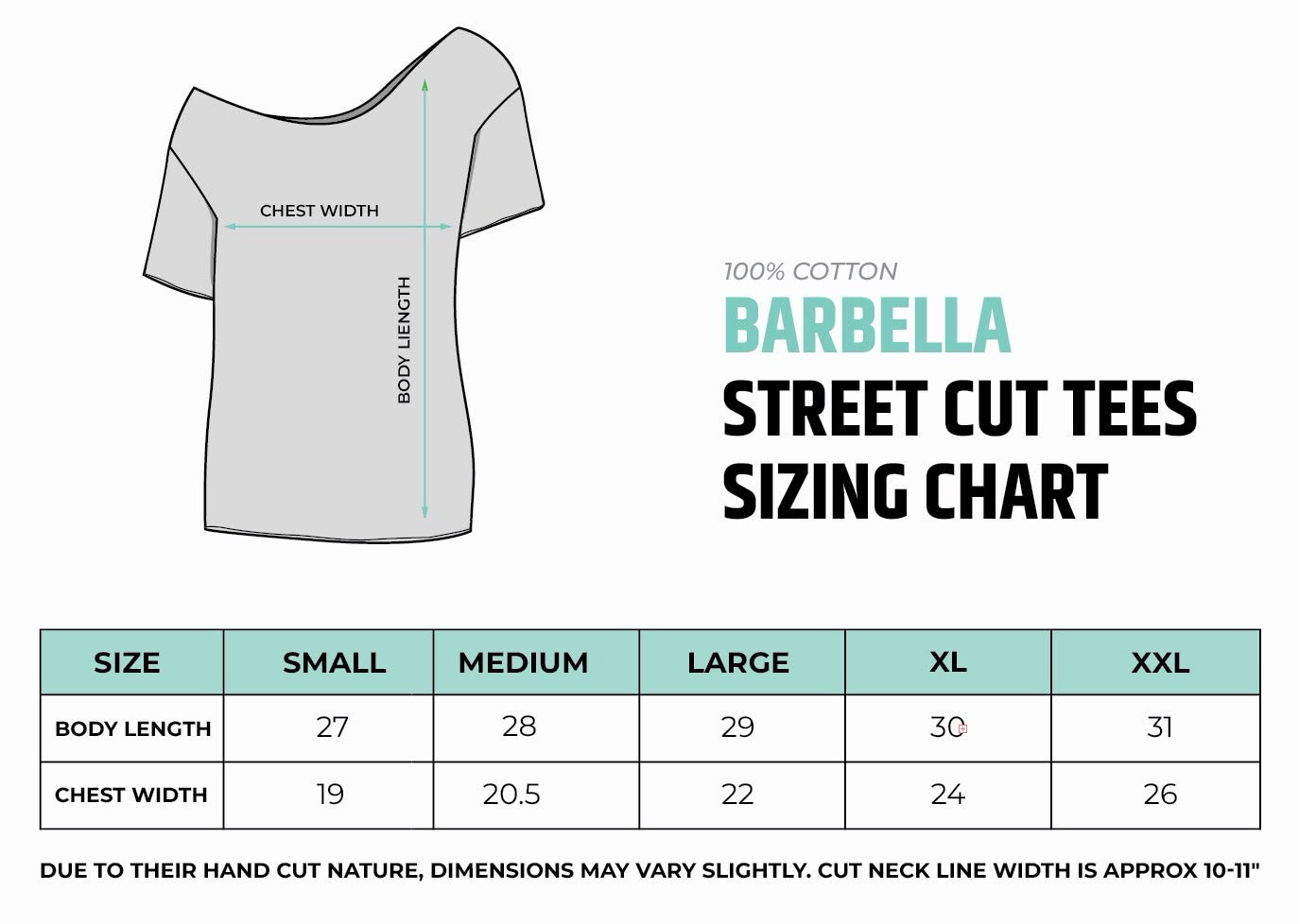 The Barbell Cartel Street Cut T-Shirt - Pebble