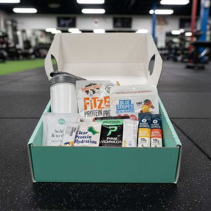 Fuel & Snacks Sampler Pack (PLUS SPORT SHAKER)