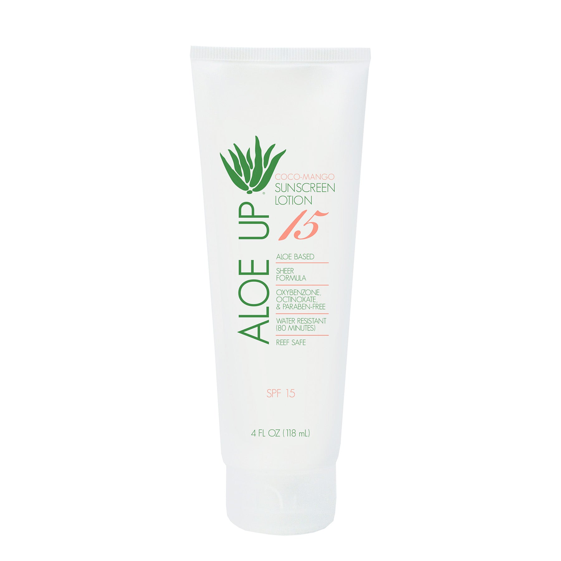 Aloe Up - Sunscreen (SPF 15 Sunscreen Lotion 4oz)